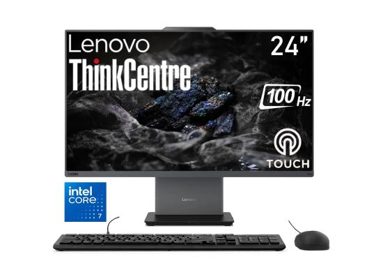 Lenovo ThinkCentre 50a Gen 6 24"  All-In-One PC Intel Ultra 5-226v-8Core /Slim , Smart & Space -Saving Designed & Touch Screen – Luna Grey